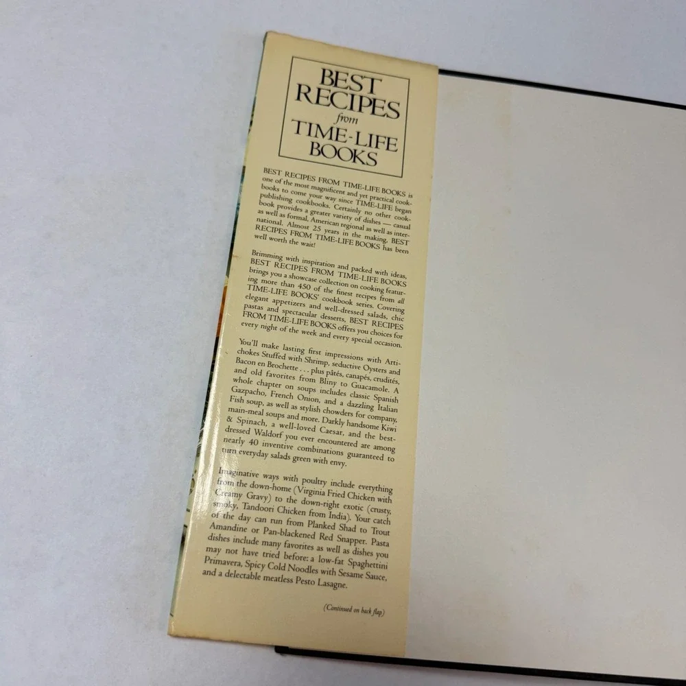 Best Recipes from Time-Life Books Hardcover Cookbook 1991 Wings Books 0517065029